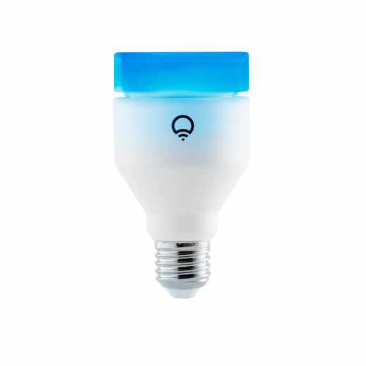 LIFX White and Colour Smart LED WLAN-Lampe E27 16 Millionen Farben RGBW wei&szlig;