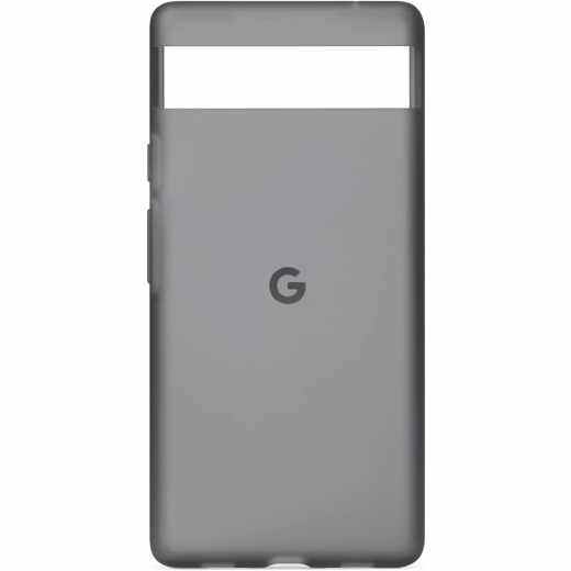 Google Pixel 6a Case Charcoal Smartphone-H&uuml;lle Schutz Cover Snap On