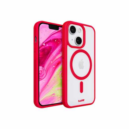 LAUT Schutz H&uuml;lle HUEX Protect Backcover f&uuml;r Apple iPhone 14 Plus rot